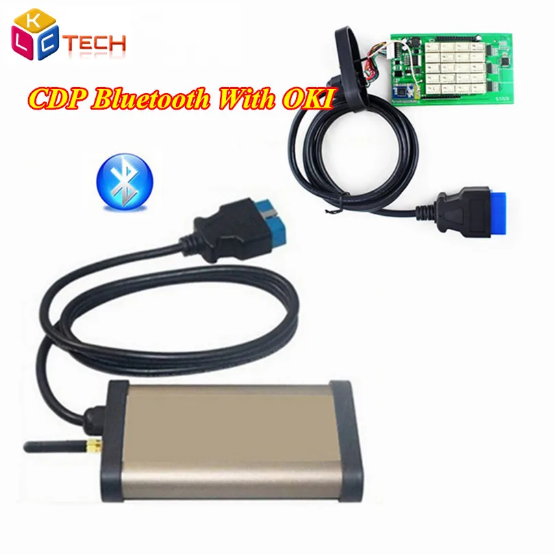 Prix pour 2017 Nouvellement Auto OBD2 Diagnotic or tcs CDP PRO Avec OKI Bluetooth (M6636B OKI Puce) 2015R1 Livraison Actiavte pour Voitures/Camions/Générique Prix pour 2017 Nouvellement Auto OBD2 Diagnotic or tcs CDP PRO Avec OKI Bluetooth (M6636B OKI Puce) 2015R1 Livraison Actiavte pour Voitures/Camions/Générique