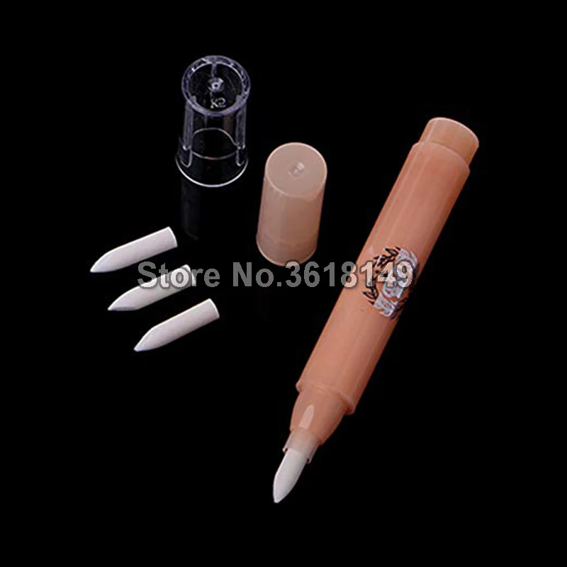 

Magic Eraser Pen Remove Pen with 3Pcs Brushes for Tattoo Skin Marker Pen Plastic Surgical Eyebrow Enhancing Defining Tools