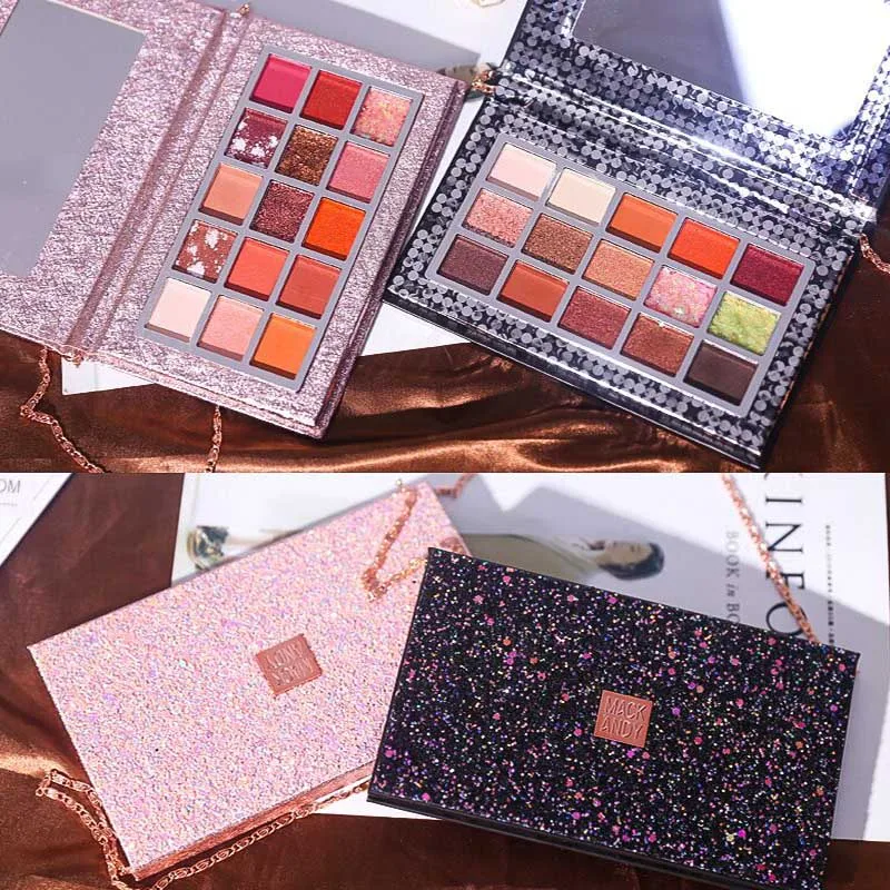 

MackAndy Brand Eye shadow Matte light nude look The Republic of Korea Beginner Eyeshadow Girls Department
