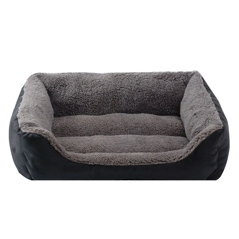 

Winter Warm Dog Bed Sofa Waterproof Fleece Cat Bed Mat Lounger Sofa Cushion Pet Bed Kennel Pet Products