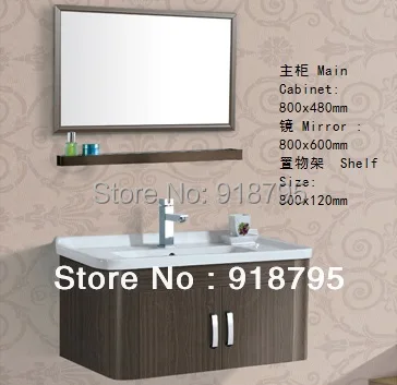 304 in acciaio inox mobiletto del bagno mobili da bagno vanit bagno 800mm 480mm