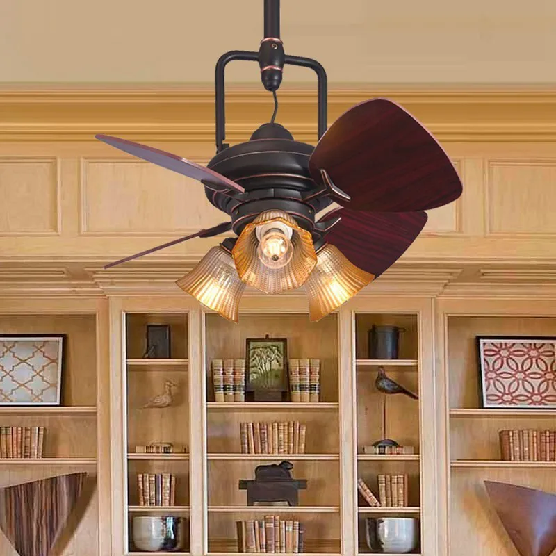 

Eusolis 24 Inch Ceiling Fans With Lights Plafondventilator Met Licht Light Fan Ventilador Retro Deco Bois Enfant Blade Art