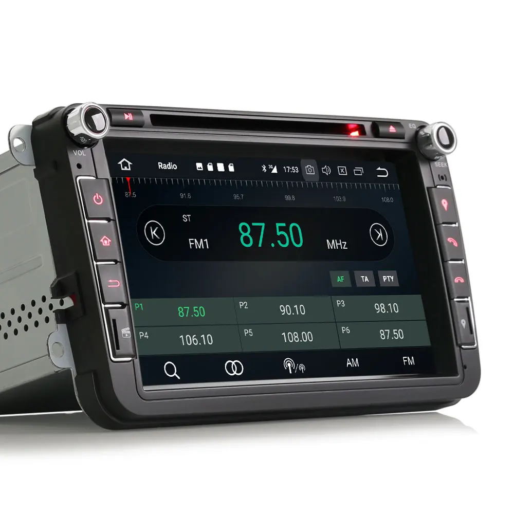 Top 8" Android 9.0 OS Car DVD Multimedia GPS Radio for Seat Toledo 2004-2015 Alhambra 2010-2016 Altea 2004-2015 Altea XL 2007-2015 2