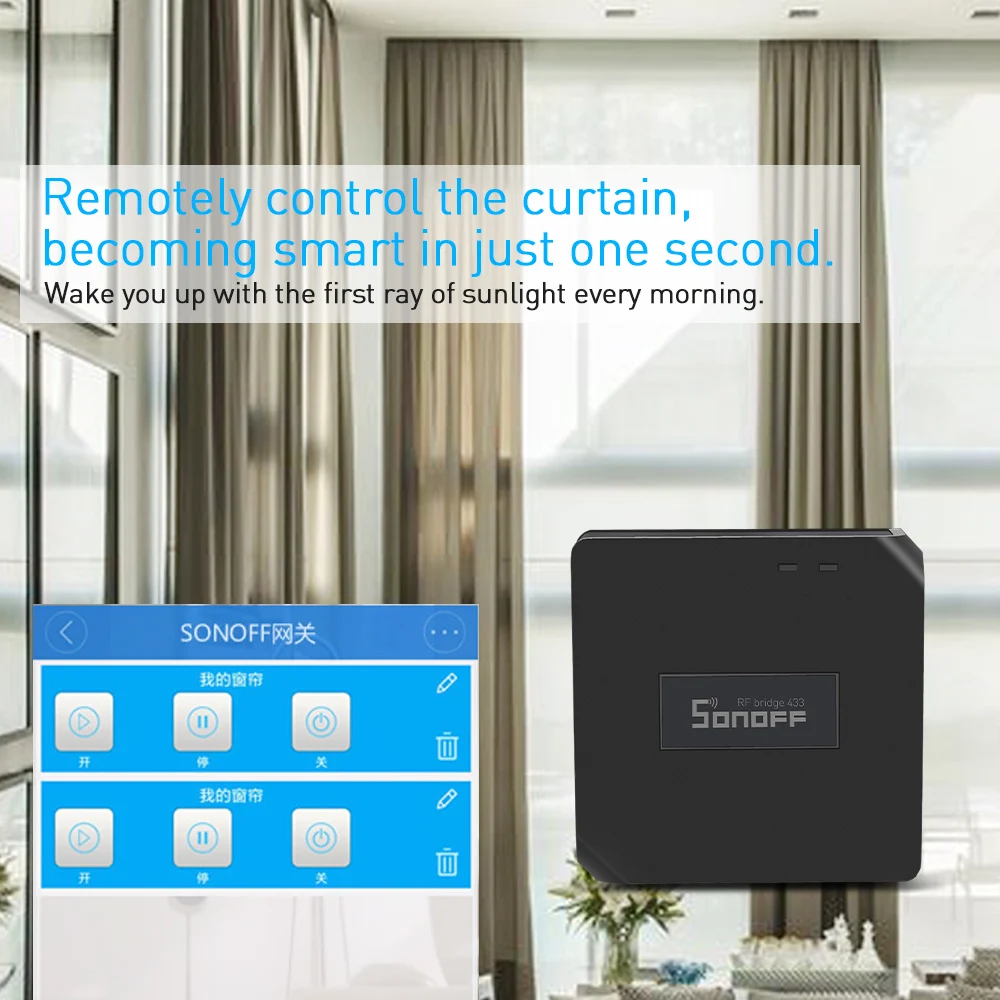 SONOFF Bridge Wifi 433 МГц РЧ пульт дистанционного управления Радиоуправляемый