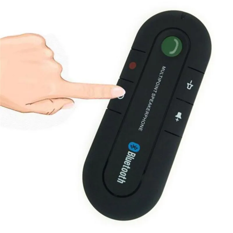 1 комплект Bluetooth громкой связи автомобильный беспроводной спикер телефон MP3