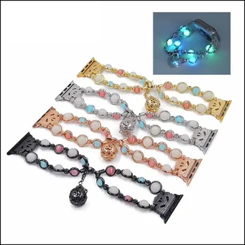 

Jewelry Woman Strap for Apple Watch 4 3 2 band 38mm 40mm 42mm 44mm Stainless Steel Bracelet for iWatch Series 4 3 2 1 Wristband