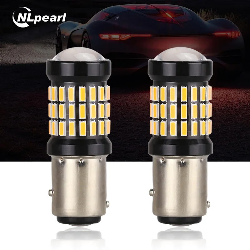 NLpearl 2x 1157 LED Car Brake Lights Reverse Lights Turn Signal font b Lamp b font