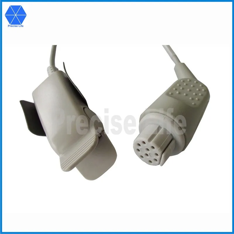 Compatible replacement OXY F4 N SpO2 sensor adult finger clip with