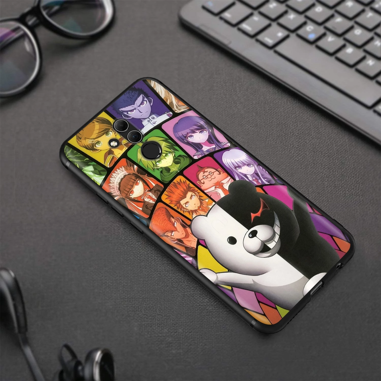 Чехол Lavaza Kumamon Danganronpa Monokuma для Huawei P30 P20 P10 P9 P8 Mate 20 10 Pro Lite P Smart 2017|Бамперы| |
