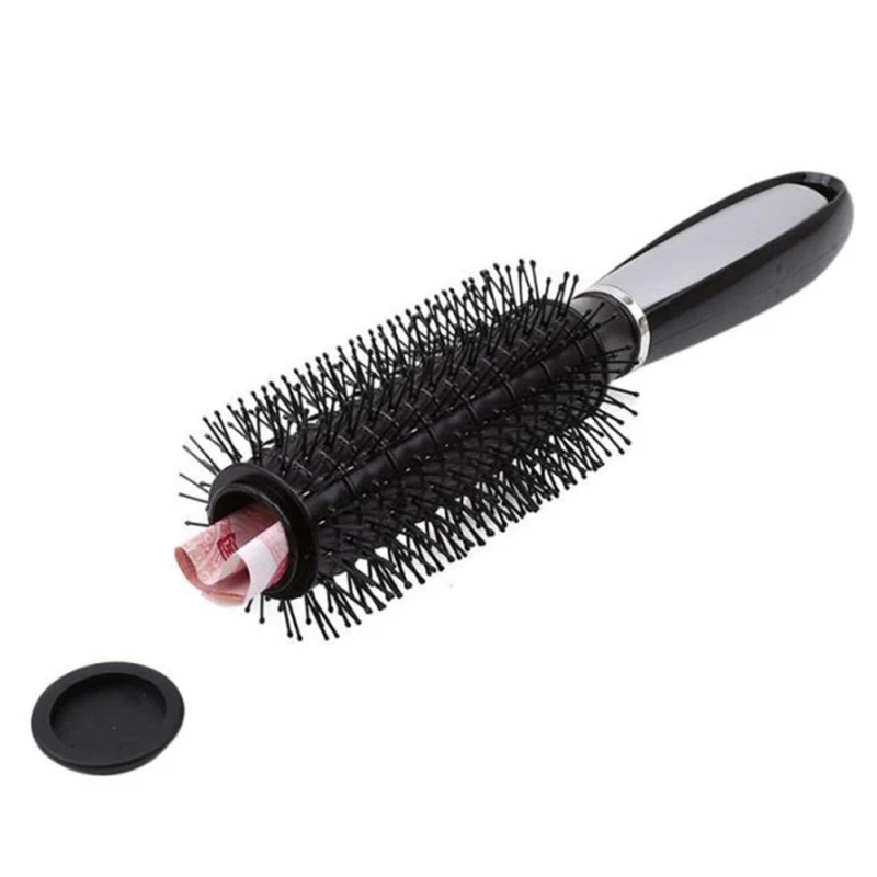 

Hair Brush Secret Stash Box Safe Diversion Secret Security Hidden Valuables Hollow Container