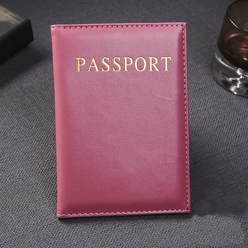 Повседневные Чехлы для паспорта из искусственной кожи, аксессуары для путешествий, ID Bank, сумка для кредитных карт, для мужчин и женщин, для паспорта, бизнес-держатель, кошелек, чехол