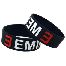 OBH 25 шт Рэппер Эминем силиконовый резиновый браслет для музыкального концерта