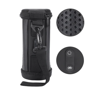 

2020 Newest PU Carrying Sleeve Case Travel Pouch Bag Protective Cover Case For JBL FLIP 5 Waterproof Portable Bluetooth Speaker