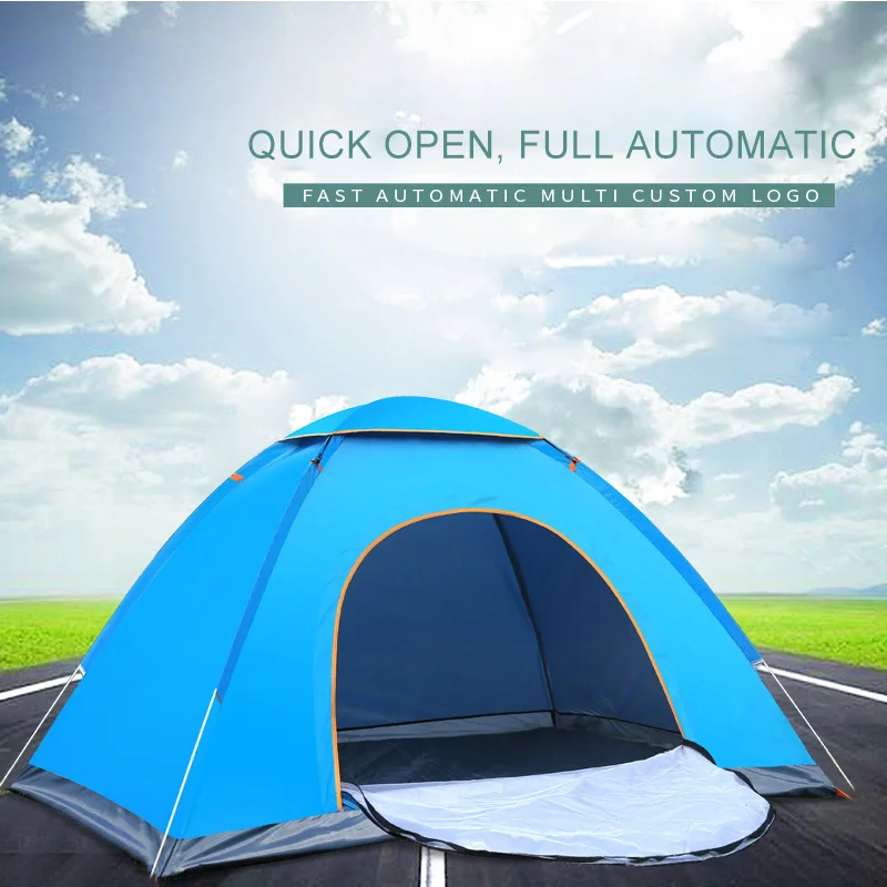 

Outdoor Tents Mobile Automatic Pop Up Family Camping Tent 2 Person Several Models Easy Open Camp Tents Ultralight Instant Shade