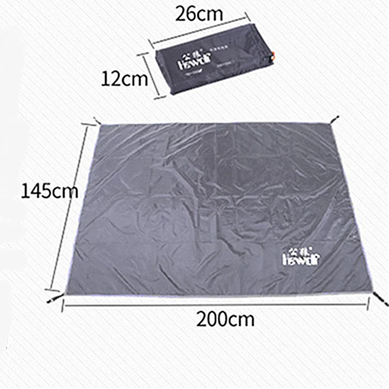 10000mm waterproof mat Camping outdoor moisture pad Picnic cloth Grass cushion Tent waterproof mats Foldable and easy to carry07