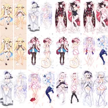 נובמבר עדכון יפני אנימה Azur ליין סקסי ילדה סרטוגה חיבוק גוף ציפית אוטאקו Dakimakura גוף כרית כיסוי מקרה(China)