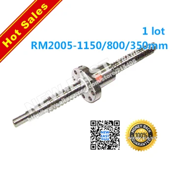 

1lot RM2005 ( SFU2005 )-1150/800/350mm ballscrews and 3 nuts