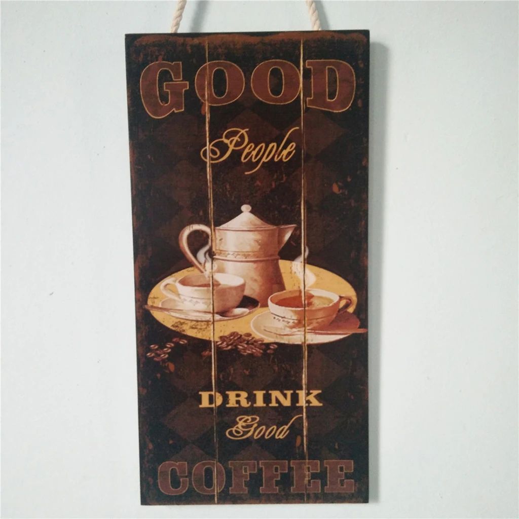 KITCHEN VINTAGE WALL DECOR SIGN PLAQUE PLATE BOARD CAFE ART FOOD MEMU BOARD for coffee shop tea house drinks room	