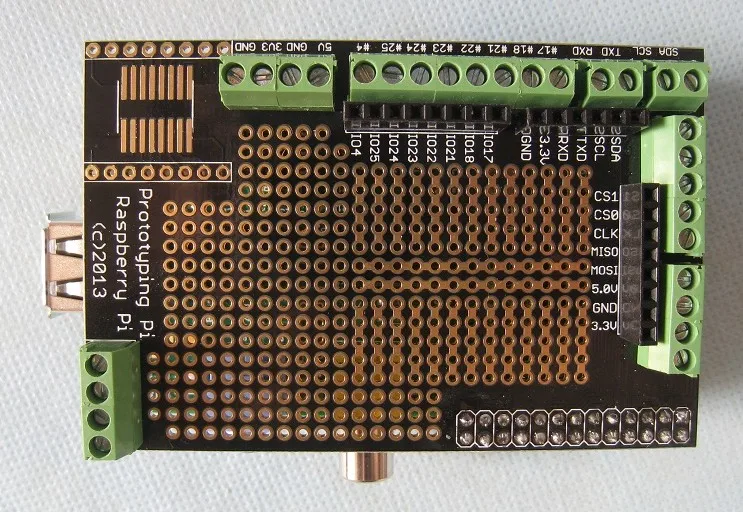 

The extended version of Pi prototype Plate prototype expansion board