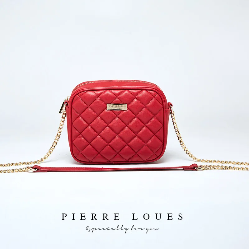 Винтажные кожаные сумки через плечо для женщин, новинка, модная женская маленькая сумка через плечо, Женские Простые сумки - Цвет: Red