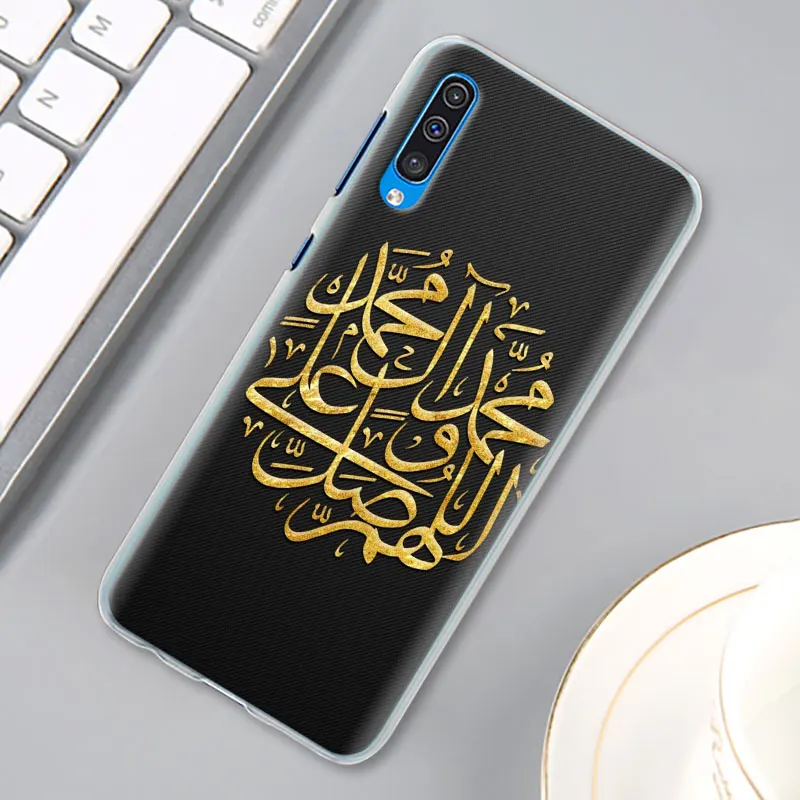 Muslim Islam Bismillah Allah Case Cover for Samsung Galaxy A30 A40 A50 A70 A6 A8 Plus A7 A9 M30 Phone Case Coque