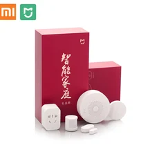 Xiaomi Mijia умный дом наборы шлюз версия двери окна сенсор человеческого тела сенсор беспроводной переключатель Smart Plug Zigbee