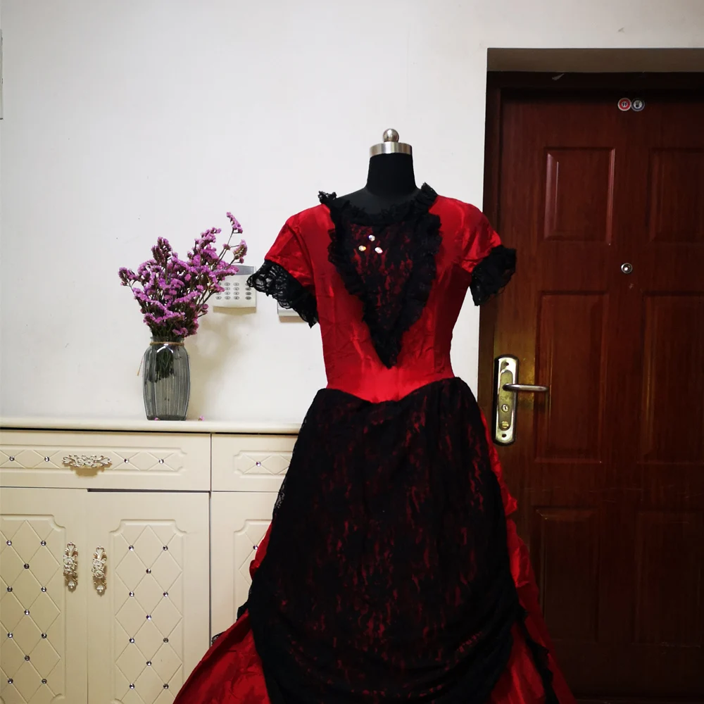 

2019 New purple elegant Halloween Cosplay dress Colonial Georgian Renaissance Gothic Historical dress D-276