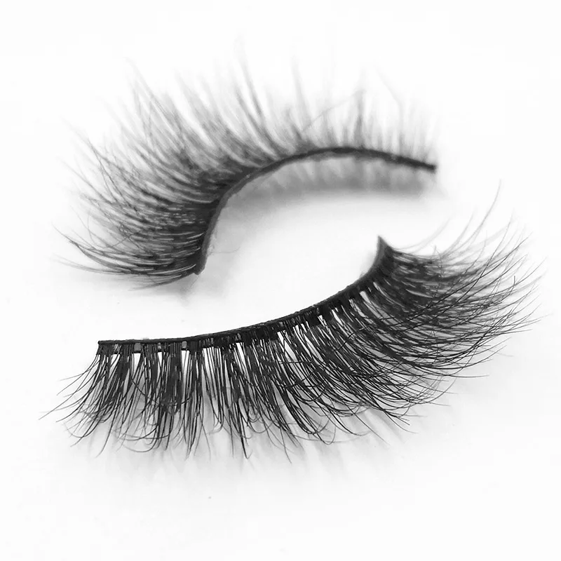 

iflovedekd Fake Lashes Natural Long Mink Eyelashes Handmade Fashional 3D Mink Eyelash Exitensions 3D-10
