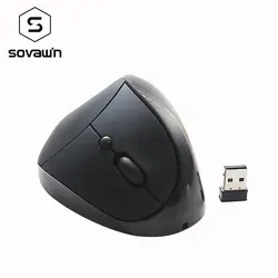 Sovawin игровой Мышь здоровый эргономичный беспроводная Вертикальная мышка 2,4 ГГц оптическая мышь USB компьютера мыши Gamer для портативных ПК