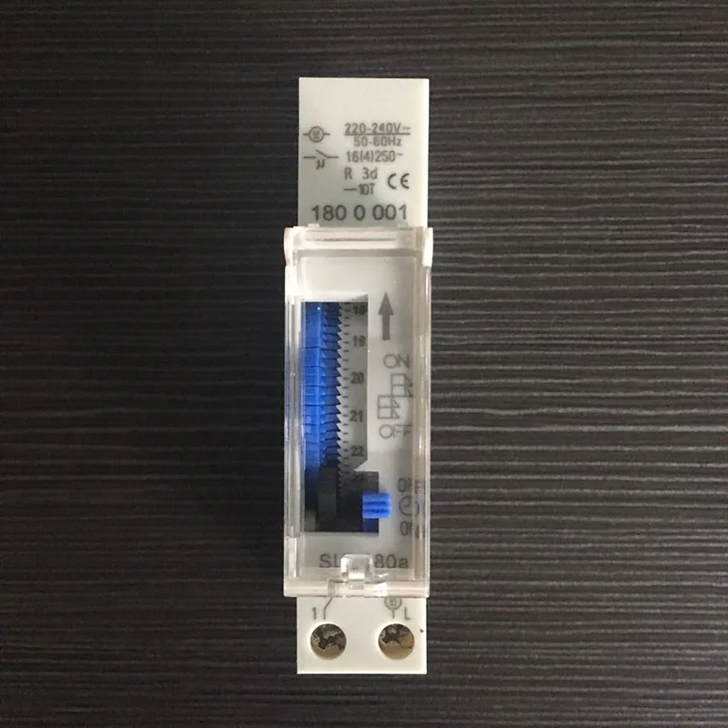 

Free Shipping SUL180a 15 Minutes Programmable Din Rail Mechanical Timer