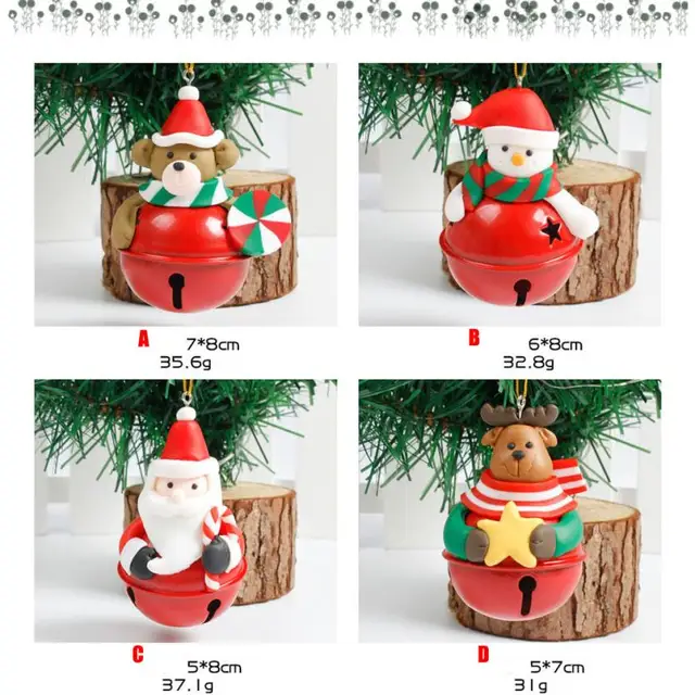 Christmas Tree Decoration Bells Ornament Home Decor Holiday Gift Old Christmas Tree Decoration Bells Ornament Home Decor Holiday Gift Old Man Snowman Ornaments