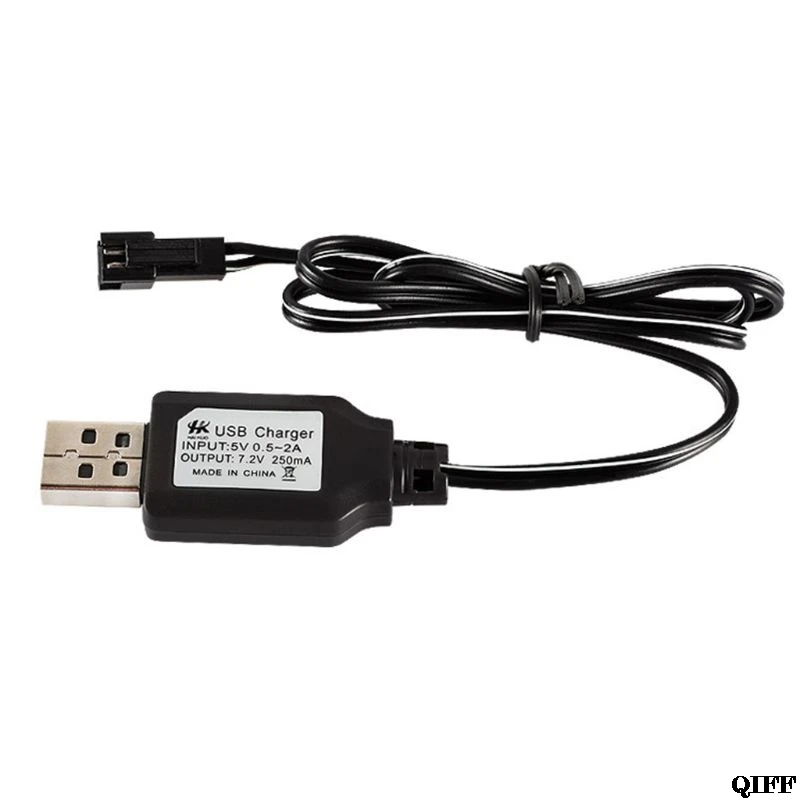 Прямая поставка и usb кабель для зарядки Ni-Cd Ni-MH батареи пакет SM переходник 7,2 V 250mA выход игрушки дистанционного управления APR28