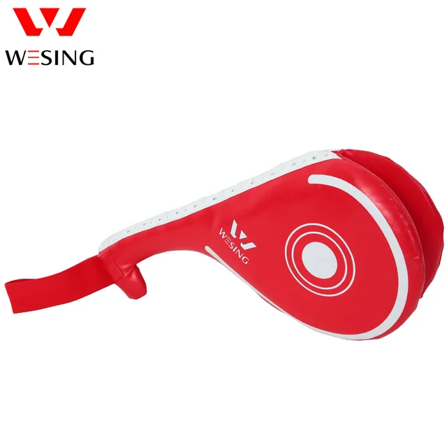 Wesing Boxing Handle Type Kick Pads Traning Foot Target Pad Takewondo
