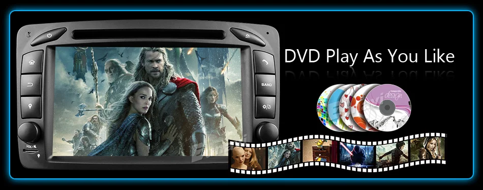 Sale Eunavi 7" 2 Din 1024*600 HD Octa Core 4GB 32GB Android 8.0 Car DVD GPS For Benz C-Class W203 W209 G-Class W463 A Class W168 Vito 22