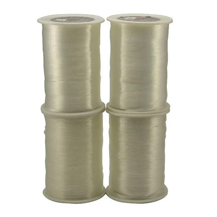 

1Roll wire 0.3/0.4/0.5/0.6mm 2300 meters long DIY volume without tension Transparent white fish silk crystal line jade line