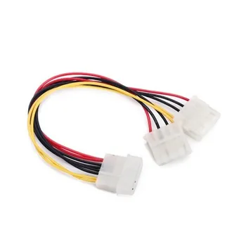 

PROMOTION! New 8 inch Computer Molex 4 Pin Power Supply Y Splitter Cable