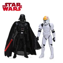 Star Wars Toy 10 cm Comandante CLONE TROOPERS ANAKIN SKYWALKER DARTH VADER PVC Action Figure Coleção Modelo Boneca Presentes para menino
