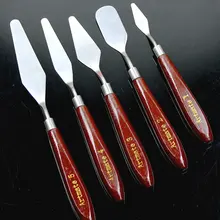 5 из нержавеющей стали живопись комплект поддон нож художника шпатель( 5 шт. S