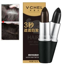 3,5 г краска для волос Временная Краска для волос быстрая одноразовая краска для волос красящая ручка самодельный макет инструмент черный/коричневый TSLM1