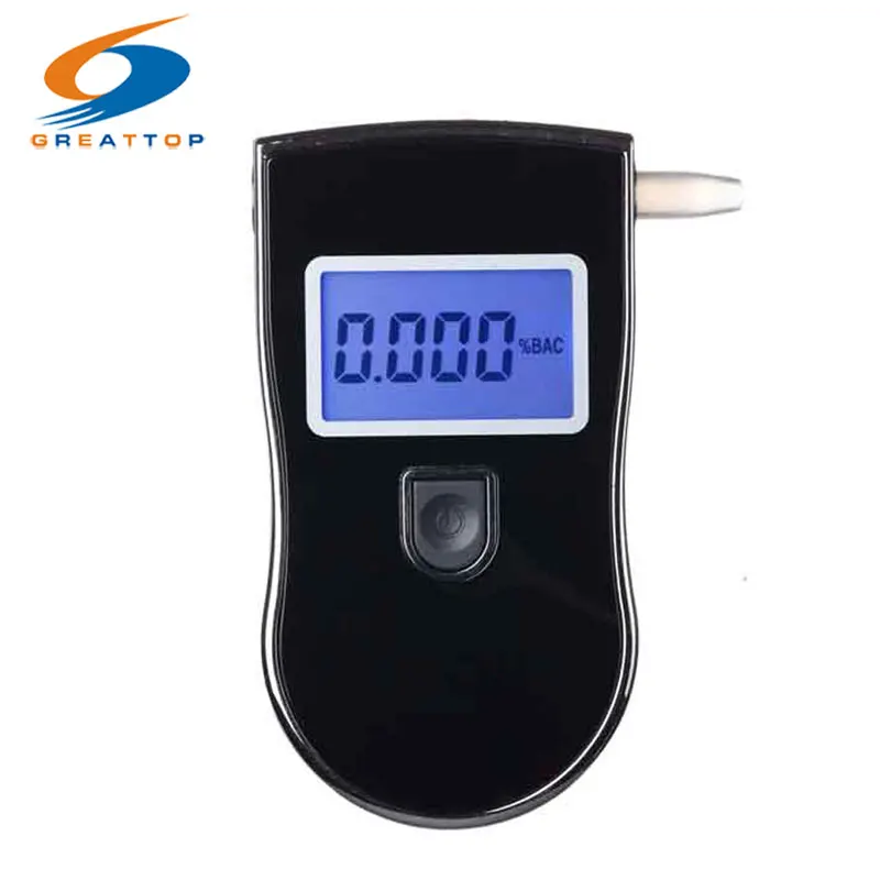 حار بيع المهنية النفس الرقمية الشرطة الكحول اختبار الكحول شحن مجاني + 10 قطع الابواق