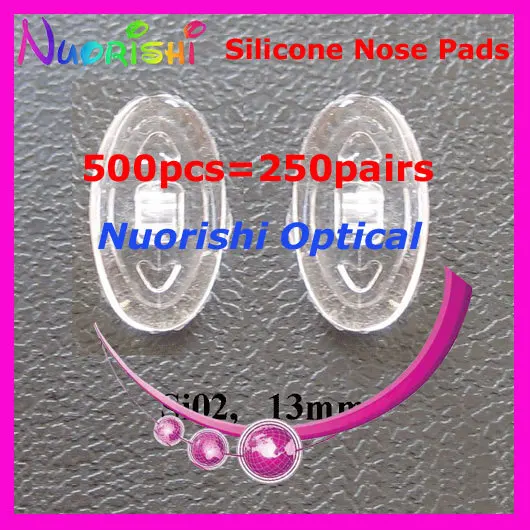 500 шт. мягкие силиконовые накладки на нос|silicone nose pads|spectacles padsoption |