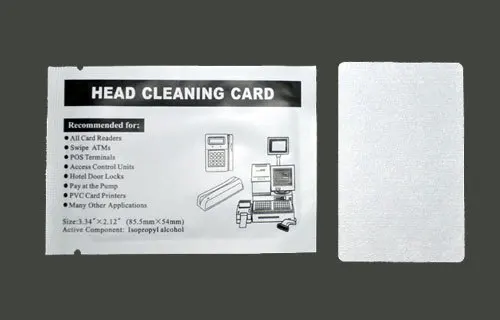 Free Shipping - 10 pcs Thermal Printer Card Reader Clean Presaturated Head Cleaning Cards (Dual Side) | Компьютеры и офис