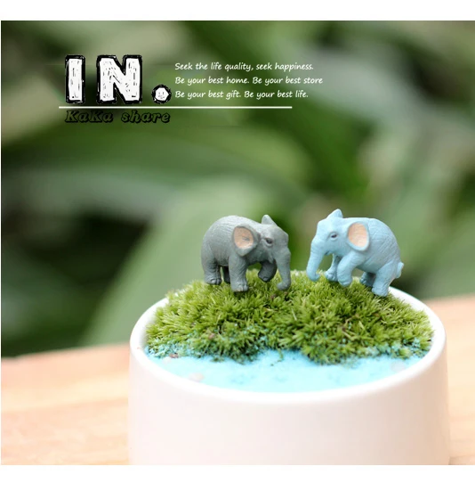 Zakka Средиземноморский Мини Пейзаж Сказочный Сад украшение мини милые животные