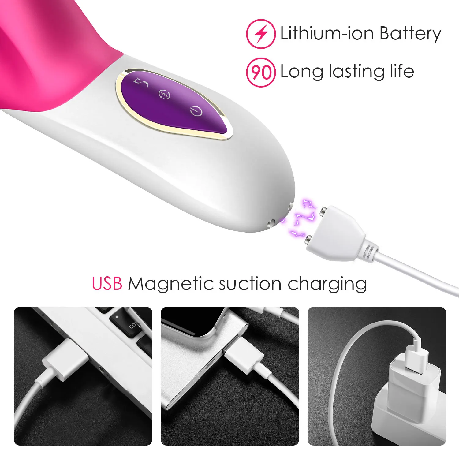 G Spot Vibrator for Women Dildo Sex Toy Vibrador Vagina Clitoris massager Female Masturbator Sex Adult Toys for Woman Sex Shop 4