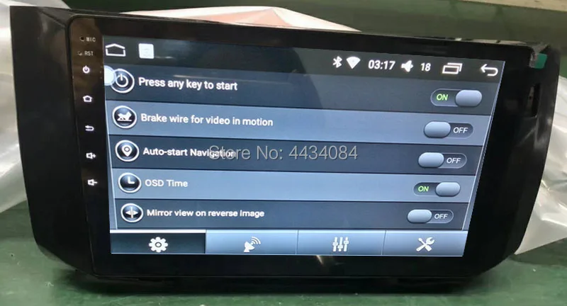 Best Ouchuangbo car stereo gps audio for Proton Alza 2010-2017 support BT aux android 8.1 2GB RAM free Malaysia map 7