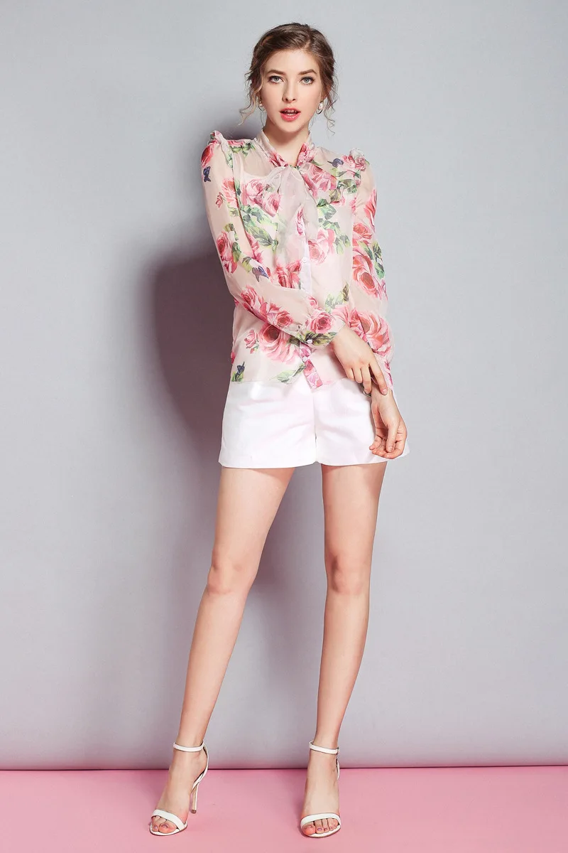 Lady Milan New Arrival Spring Women's Bow Collar
