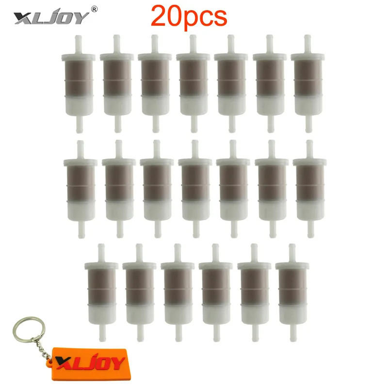 1/4" Fuel Filter 6mm For Briggs & Stratton John Deere Mercury Johnson Evinrude Snowmobile Dirt Bike ATV Mower Outboard Mariner