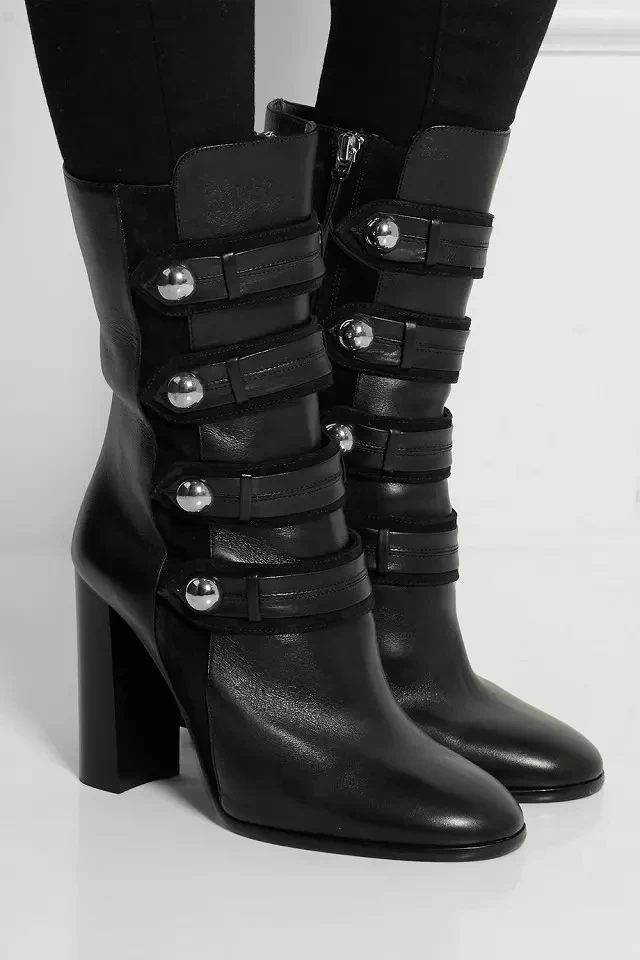 2015 Autumn Lady Arnie Military Boots Suede decorated 2015 Autumn Lady Arnie Military Boots Suede decorated