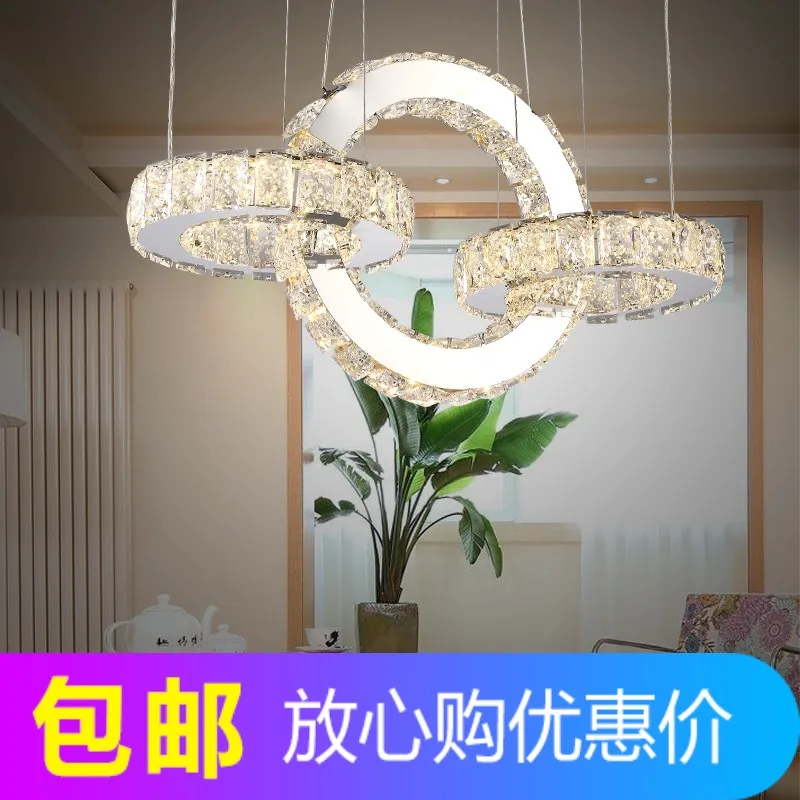 

Modern Colorful Pendant lights with Crystal Shade,Creative LED Crystal Pendant lamp for Bedroom,Dining Room,Kitchen and Bar,220V