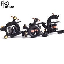 Специальная цена ручной работы тату-пистолет Обертывания Катушки железная рама тату-машина Liner& Shader для начинающих тату-пистолет для тату-поставки